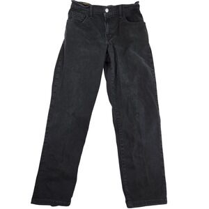 VTG Levis 550 Jeans Womens Classic Relaxed Tapered‎ Black Size 6 S 27x28 Preppy